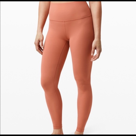 Lululemon Align Crop 2 Rustic Salmon 